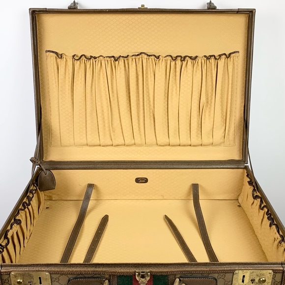 GUCCI 1960s Vintage Trunk Suitcase - Picture 10 of 16